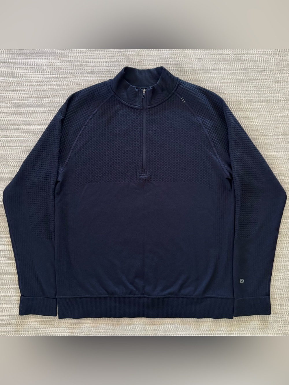 Lululemon Engineered Warmth Half‎ Zip wool blend long sleeve sweatshirt men’s L